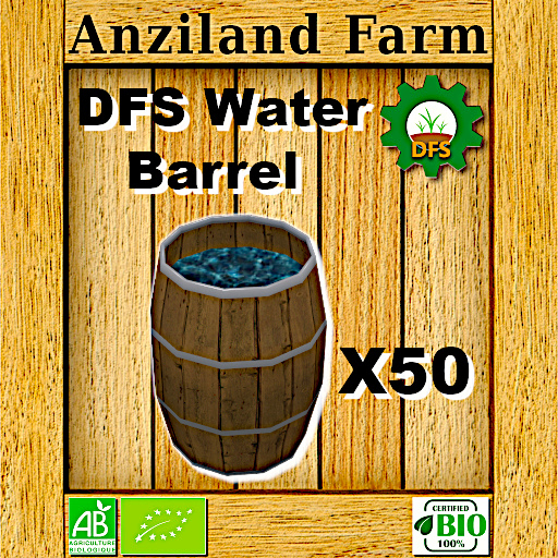 Second Life Marketplace DFS Water Barrel X 50